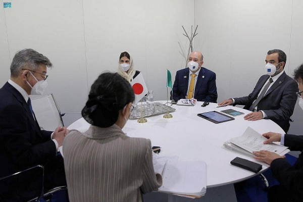 Saudi Arabia’s Minister of Communications and Information Technology Eng. Abdullah Al-Sawaha held bilateral meetings here on Thursday with top ministers from Italy, Germany, Japan, Singapore and South Africa on the sidelines of the G20 ministerial meeting.
