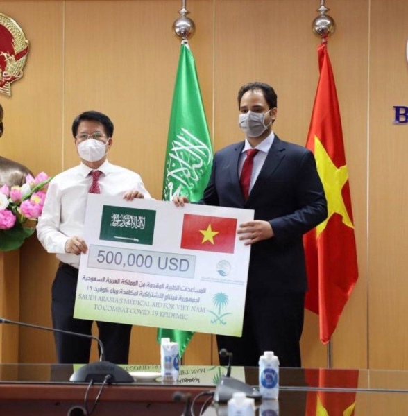 Saudi Arabia sends coronavirus aid to Vietnam
