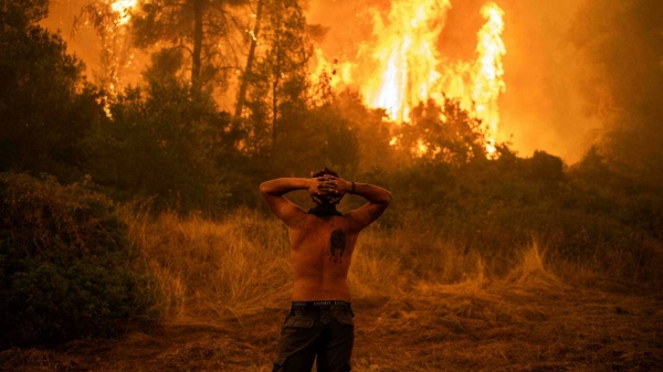 Greece’s prime minister has apologized for any “weaknesses” in efforts to quell wildfires that continue to rage on one of the country’s islands, amid criticism over the government’s handling of the disaster. — Courtesy photo