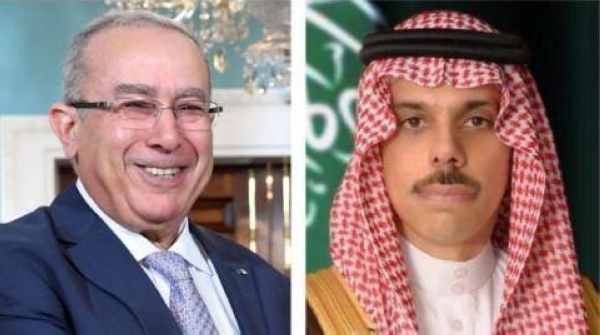 Saudi Foreign Minister Prince Faisal Bin Farhan made a phone call on Thursday with his Algerian counterpart Ramtane Lamamra.
