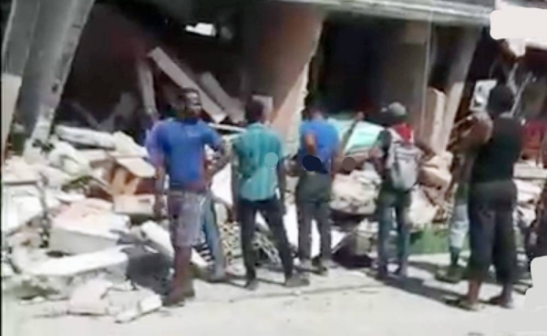 Haiti's civil protection agency said that the death toll stood at 304 and that search teams would be sent to the area.