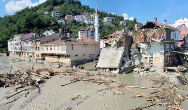 Turkey's Disaster and Emergency Management Authority (AFAD) announced Monday death toll of floods that struck three northern states in the country last week climbed to 70 as rescuers recovered more bodies.