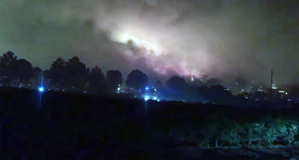 Thousands of people have been evacuated since Monday in southeastern France to escape a rapidly-advancing wildfire.