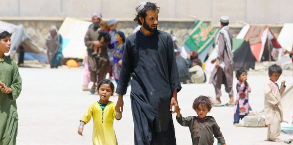 The UN has been supporting displaced families in Afghanistan, providing emergency shelter and protection. — courtesy IOM/Mohammed Muse