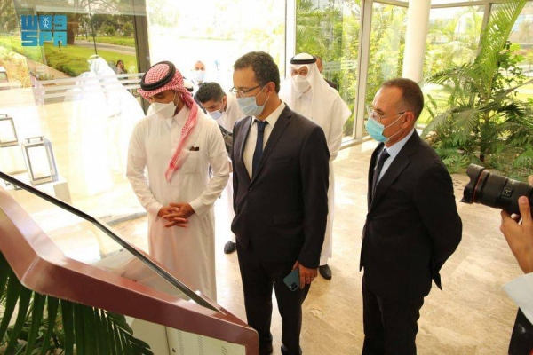 Minister of Sports Prince Abdulaziz Bin Turki Al-Faisal, who is also president of Arab Football Federation, met here on Saturday with Moroccan Minister of Culture, Youth and Sports Othman Al-Firdous.