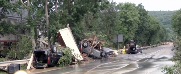 Global warming increased the likelihood and intensity of the floods that ravaged Germany and Belgium in July, claiming more than 200 lives and causing billions of euros worth of damage.