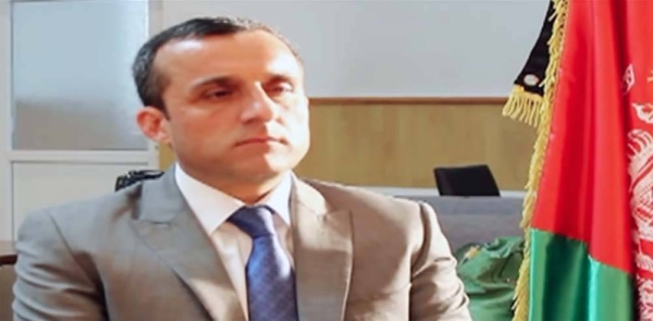 File photo of Amrullah Saleh, who is the self-proclaimed acting president of Afghanistan.