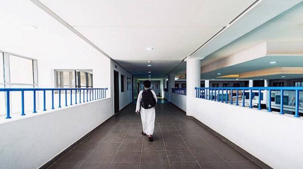 Saudi Arabia's students from the intermediate and secondary levels (ages 12-14 years), who have received the COVID-19 vaccine, resumed on Sunday the in-person education at public, private and foreign schools across the Kingdom.