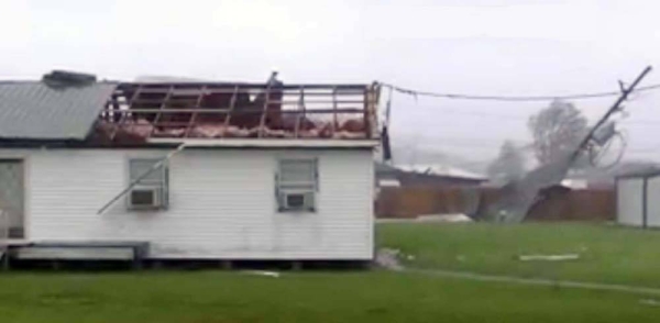 Hurricane Ida blasted ashore Sunday as one of the most powerful storms ever to hit the US knocking out power to all of New Orleans and blowing roofs off buildings.