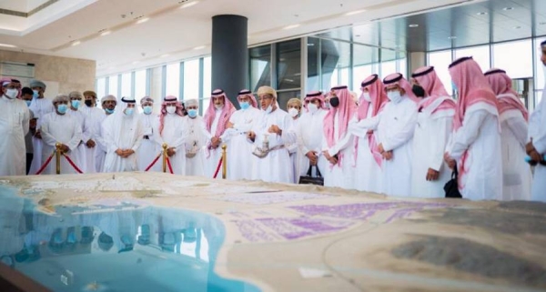 Minister of Investment Eng. Khalid Bin Abdulaziz Al-Falih tours the port of Duqm