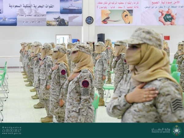 The first batch of women soldiers from the Armed Forces Women’s Cadre Training Center graduated on Wednesday.