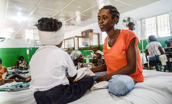 The community of Les Cayes was destroyed when a 7.2-magnitude earthquake struck Haiti. — courtesy WFP/Marianela González