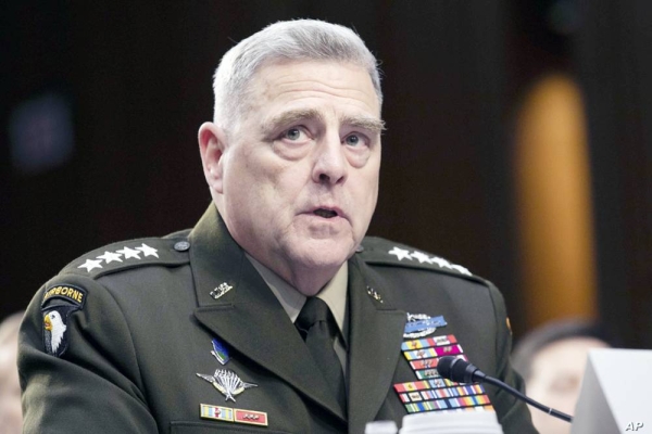 US Chairman of the Joint Chiefs of Staff Mark Milley said that his military estimate is that 