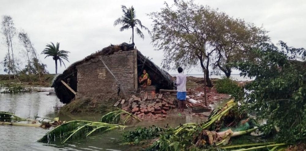 Cyclone Amphan made landfall in eastern India on Wednesday afternoon local time. — courtesy WB State Inter Agency Group on Disaster Management.