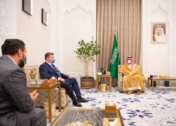 Crown Prince receives Russian official