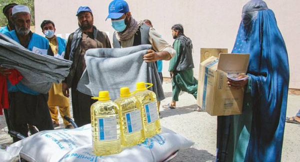 The UN continues to provide humanitarian aid in Afghanistan, despite the political upheaval. — courtesy WFP/Arete/Andrew Quilty