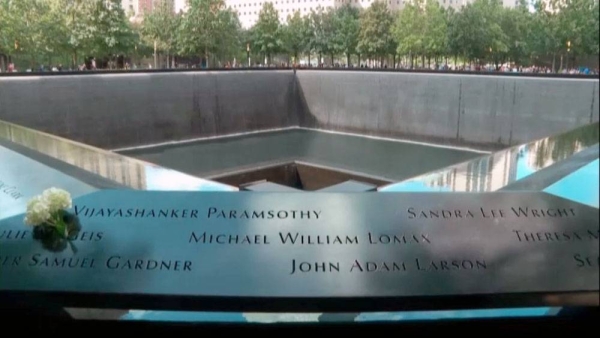 US President Joe Biden honored on the eve of the 20th anniversary of the Sept. 11 attacks the 2,977 people who lost their lives.