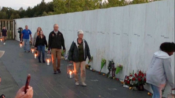 US President Joe Biden honored on the eve of the 20th anniversary of the Sept. 11 attacks the 2,977 people who lost their lives.