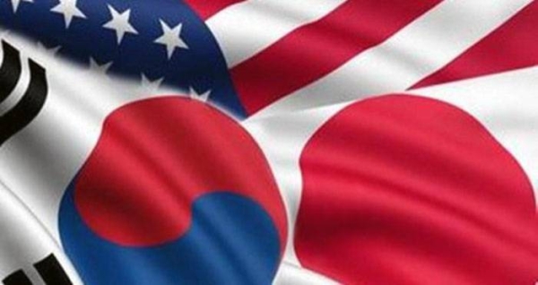 Senior diplomats from Japan, the US and South Korea discussed Tuesday North Korean issues, the Japanese Foreign Ministry said, a day after Pyongyang announced it has successfully test-fired new long-range cruise missiles.
