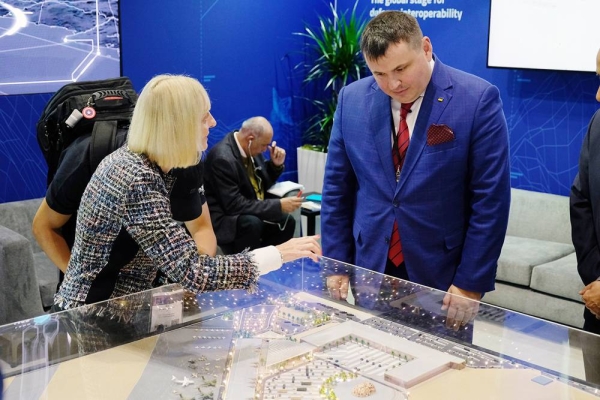 Saudi Arabia’s World Defense Show has revealed its official venue model at DSEI in London, showcasing a model of the purpose-built venue that will host the inaugural event in March 2022.