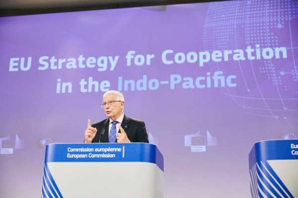 EU High Representative Josep Borrell presenting the Indo-Pacific Strategy