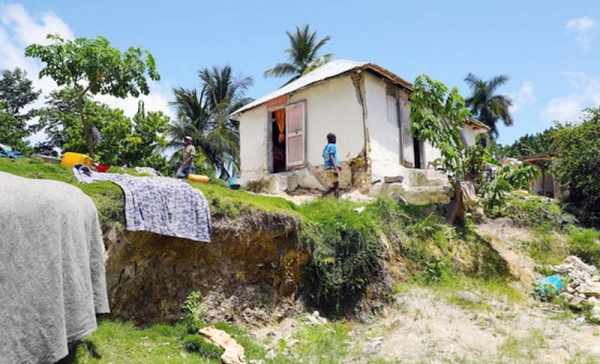 Essential infrastructure including roads and bridges were destroyed by the August earthquake. — courtesy IOM/Monica Chiriac