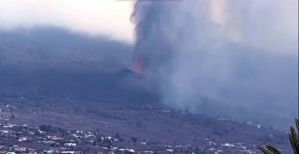 Volcano erupts and spews lava in the Spanish island of La Palma, where authorities said they've evacuated around 5,000 people in the wake of a volcano eruption. 