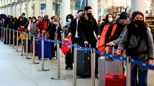 The United States plans to ease travel restrictions on all fully vaccinated foreign visitors starting in November. — Courtesy file photo