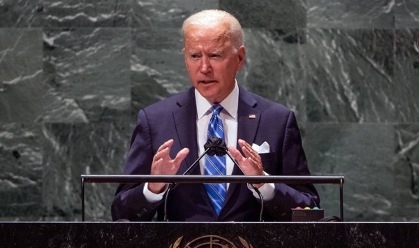 
President Joseph R. Biden Jr. of the United States of America addresses the general debate of the UN General Assembly’s 76th session. — courtesy UN Photo/Cia Pak