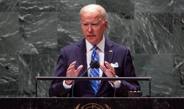 
President Joseph R. Biden Jr. of the United States of America addresses the general debate of the UN General Assembly’s 76th session. — courtesy UN Photo/Cia Pak