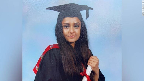 Sabina Nessa, 28, who is thought to have been murdered in southeast London last weekend.