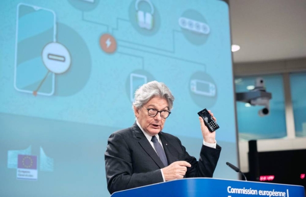 EU Commissioner for the internal market, Thierry Breton.