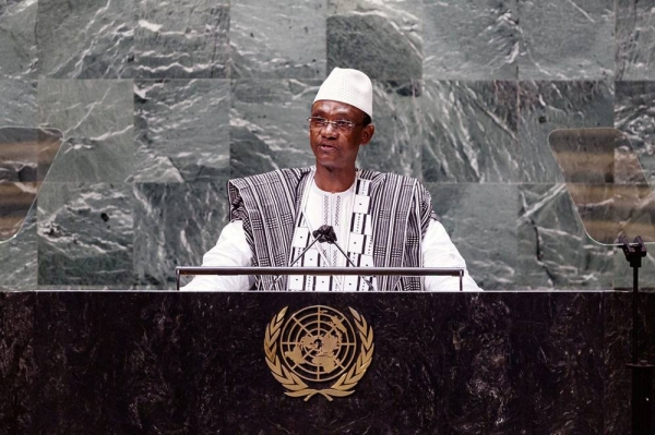 Prime Minister Choguel Kokalla Maïga of the Republic of Mali, addresses the general debate of the UN General Assembly’s 76th session. — courtesy UN Photo/Loey Felipe