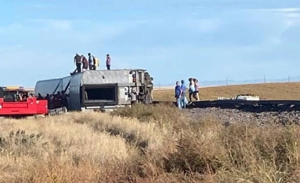  A passenger train with over 100 people on board derailed in the northern US state of Montana on Saturday afternoon, killing at least three people and injuring multiple others. Courtesy photo