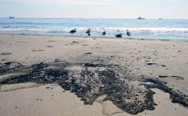 A major oil spill has been reported off the Southern California Coast, threatening of a 