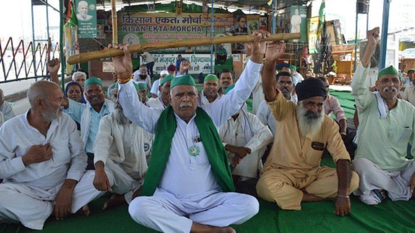 Protesting farmers are demanding the arrest of all accused in the Lakhimpur incident.