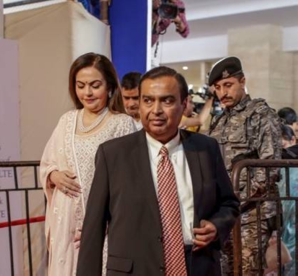 File photo of Mukesh Ambani, Asia’s richest person. 