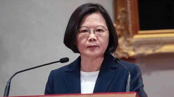 Taiwan’s President Tsai Ing-wen on Sunday called for the maintenance of the political status quo in a forthright speech.
