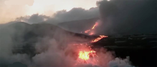 Three weeks since its eruption upended the lives of thousands, the volcano on Spain’s La Palma island is still spewing out endless streams of lava with no signs of ceasing.

