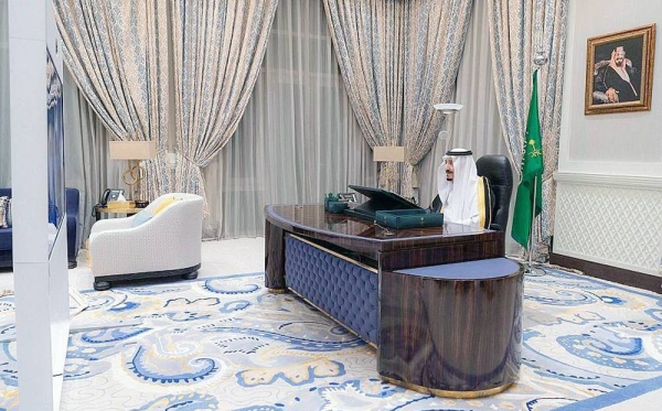The Cabinet, chaired by Custodian of the Two Holy Mosques King Salman, Prime Minister, reviewed the outcomes of the Seventh Summit of Parliament Speakers of the G20 countries, held in the Italian capital, Rome, during the virtual session Tuesday.