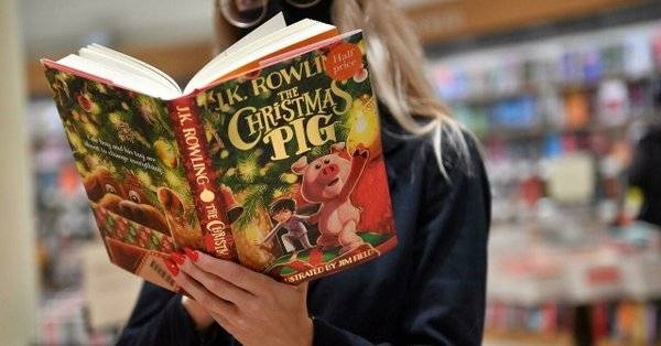  British author J.K. Rowling's new children's book The Christmas Pig. — Courtesy photo