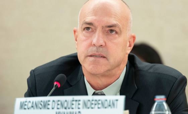 Nicolas Koumjian, Head of the Independant Investigative Mechanism for Myanmar.
