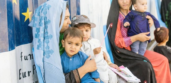 Thousands of families have been displaced by the conflict in Afghanistan. — courtesy UNICEF/Sayed Bidel