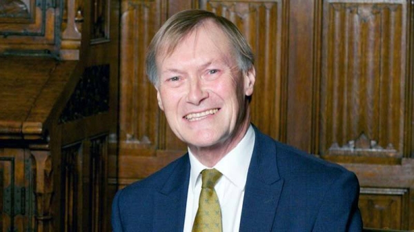 British MP Sir David Amess who was fatally stabbed at a meeting with his constituents.