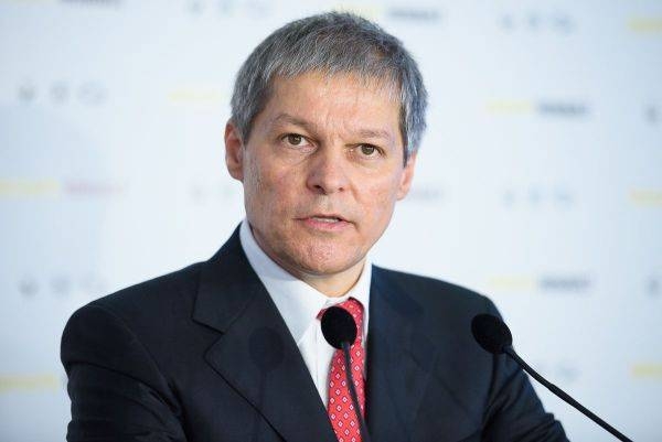 Romania’s leader-designate Dacian Ciolos