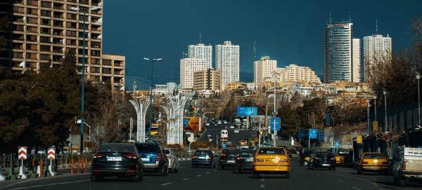 A view of Tehran, Iran's capital city.