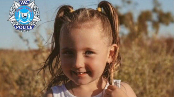 A photo released by Western Australia police shows four-year-old Cleo Smith.