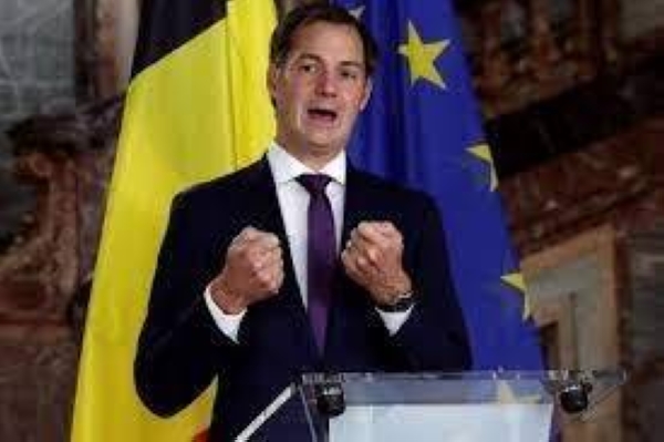 Belgian Prime Minister Alexander de Croo says COVID-19 restrictions possible.