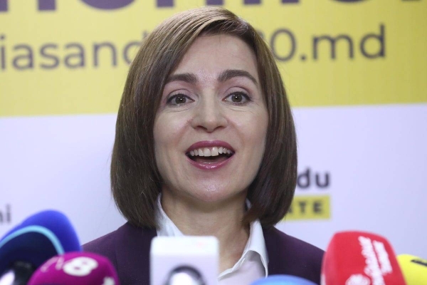 Moldova's President Maia Sandu