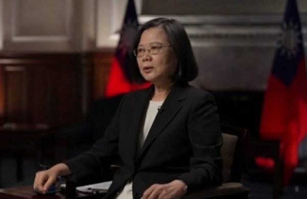 President Tsai Ing-wen of Taiwan speaking with CNN in an exclusive interview.